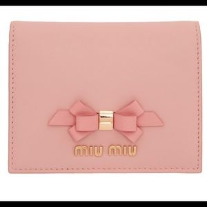 Brand new Miu Miu wallet